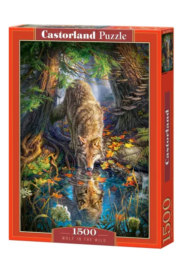 Puzzle 1500 el. Wilk na wolno�ci Castorland