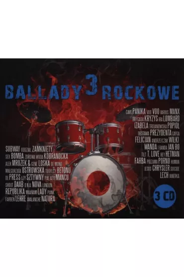 3CD Ballady rockowe vol.3