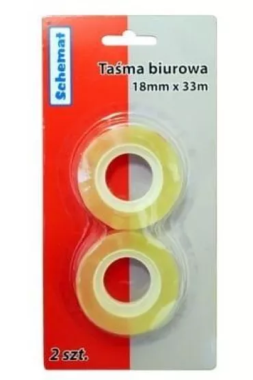 Schemat Ta�ma biurowa 18mmx33m 18 mm x 33 m