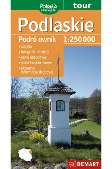Podlaskie Podr�ownik 1:250 000 Mapa turystyczna