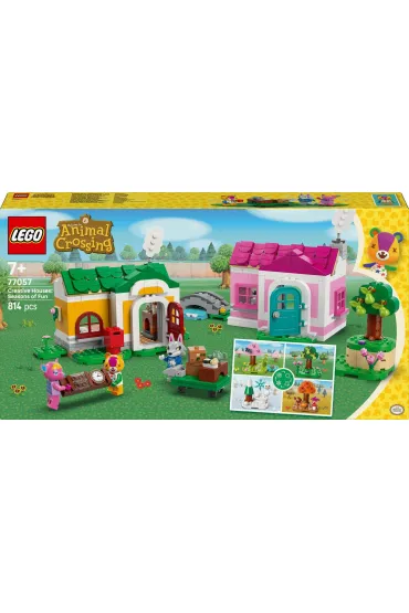 LEGO Animal Crossing Kreatywne domy: Pory zabawy 77057