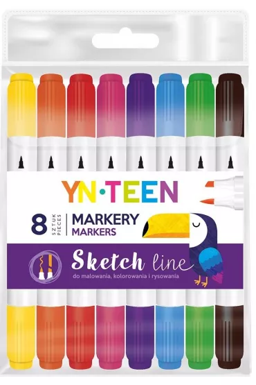 Interdruk Marker Sketch Line 8 szt.