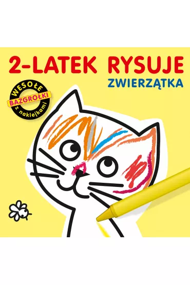 2-latek rysuje. Zwierz�tka