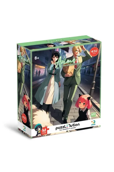 Puzzle Hard-M 450 Anime. Wsp�lne szcz�?liwe Dodo