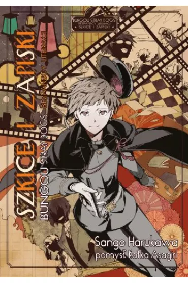 Bungou stray dogs. Szkice i zapiski. Fanbook - Kafka Asagiri, Sango Harukawa