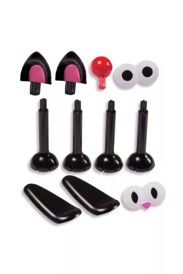 Bunchems kolorowe rzepy. Zestaw owady, zwierzatka 60 element�w * Spin Master