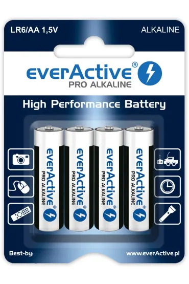 everActive Baterie paluszki LR6/AA blister 4 szt.