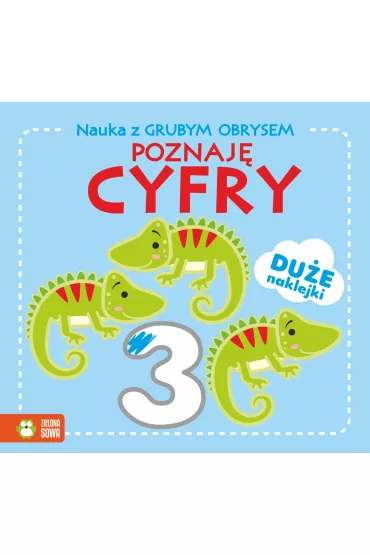 Poznaj� cyfry. Nauka z grubym obrysem