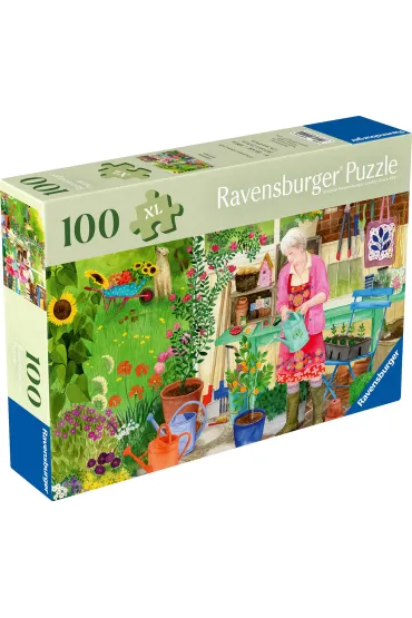 Puzzle 100 el. XL Ogr�d Ravensburger
