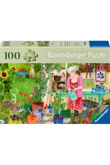 Puzzle 100 el. XL Ogr�d Ravensburger