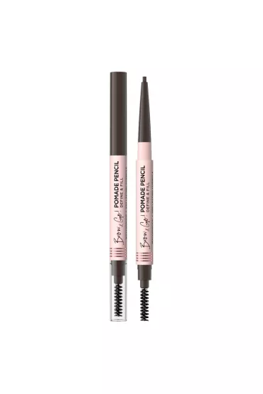 Eveline Cosmetics Brow & Go! pomada do brwi w kredce Dark Brown