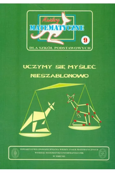 Miniatury matematyczne 09 Uczymy si� my�le�... - Miros�aw Uscki, Piotr Nodzy�ski, Zbigniew Bobi�ski