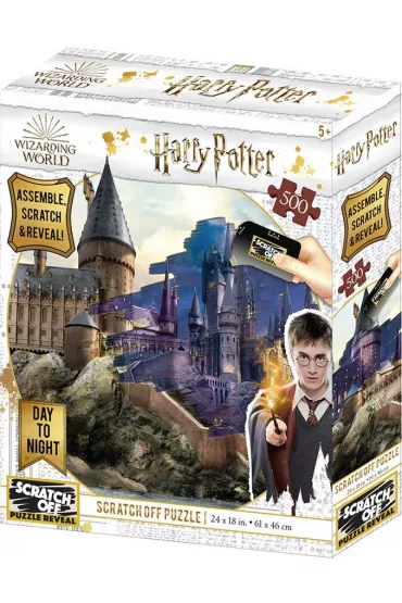 Puzzle 500 el. Harry Potter. Hogwart za dnia i noc� Rebel