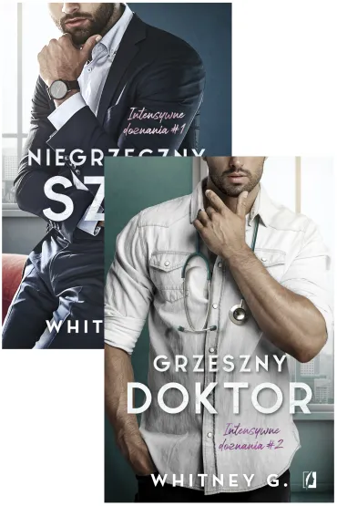 Pakiet Intensywne doznania. Tomy 1-2: Niegrzeczny szef, Grzeszny doktor - Whitney G.