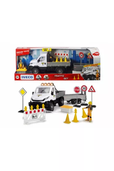 Play Life Zestaw nadzoru ruchu drogowego 42cm Dickie Toys