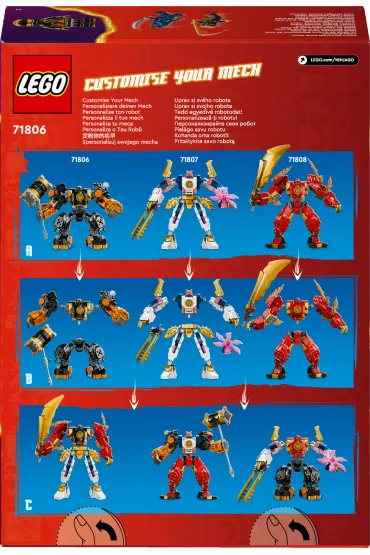 LEGO NINJAGO Mech �ywio�u ziemi Cole'a 71806