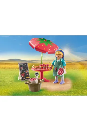 Playmobil Country Stragan z domowym d�emem 71445