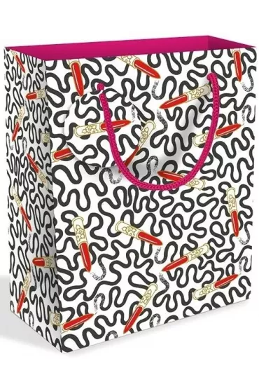 Museums & Galleries Torebka ozdobna �rednia Lipstick Wiggle