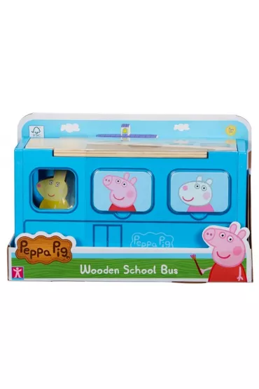 Peppa - Drewniany autobus sorter Tm Toys