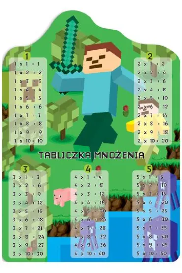 Henry Karta tabliczka mno�enia A5 gra