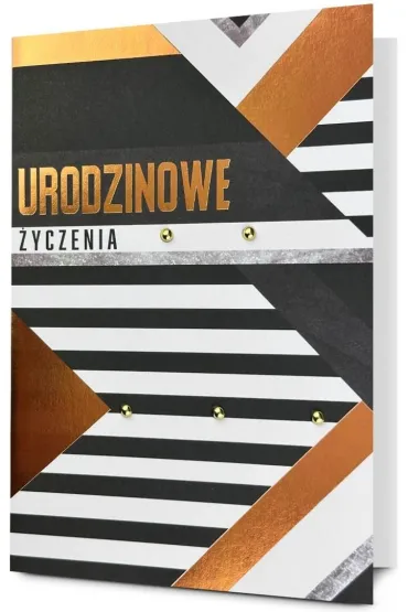 Karnet okazjonalny B6 z kopert� Urodziny M�czyzna PAN DRAGON  HM200-3456