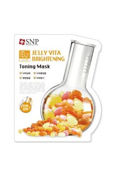 Snp Jelly Vita Brightening Toning Mask rozjaniajca maska w pachcie z witamin C 30 ml