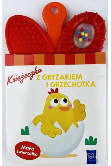 Ma�e zwierz�tka. Ksi��eczki z gryzakiem i grzechotk�