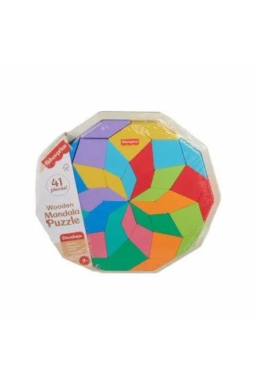 Fisher-Price. Mandala drewniana uk�adanka