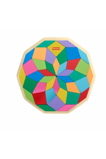 Fisher-Price. Mandala drewniana uk�adanka