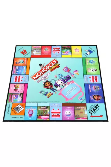 Gra Monopoly Junior Koci Domek Gabi