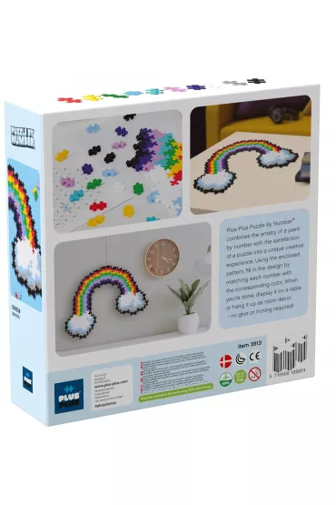 Puzzle By Numbers 500 el. T�cza Plus-Plus