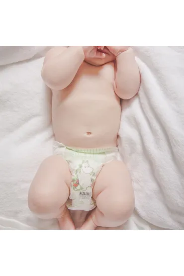 Muumi Baby Moomin Baby, Pieluszki 2 (3-6 kg), Eko 56 szt.