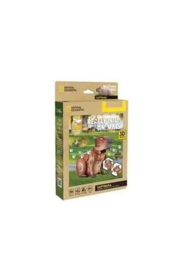 Puzzle 3D National Geographic Kapibara 56el Cubic Fun