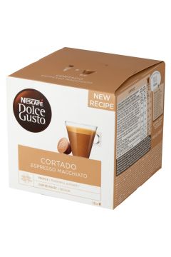 Nescafe Dolce Gusto Cortado Espresso Macchiato Kawa w kapsułkach 16 x 6,3 g