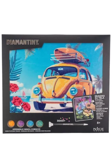 Mozaika diamentowa Holiday samoch�d retro Diamantiny Alba Moli