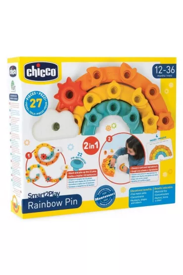 Pinezki kolorowe t�cza Chicco