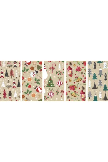 Pol-Mak Torebki Papier ozdobny Kraft 70 x 200 cm
