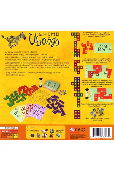 Ubongo Shimo Egmont - Grzegorz  Rejchtman