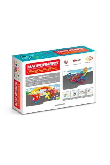Magformers Aviaton Adventure Set 28el