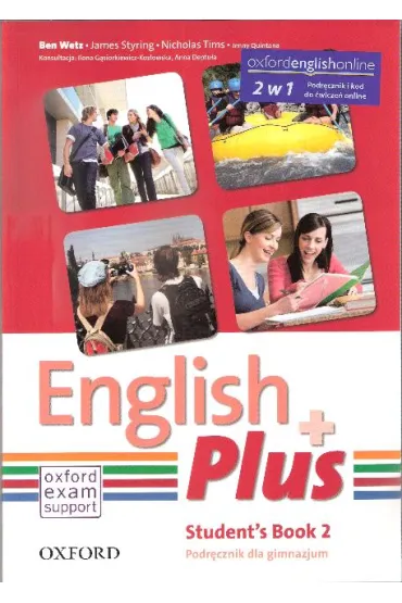 English Plus 2 Student's Book with Online Workbook - Diana Pye, Janet Hardy-Gould, Jenny Quintana, James Styring, Nicholas Tims, Ben Wetz