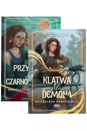 Pakiet Wilcza Jagoda. Tomy 2-3: Przys�uga dla Czarnoksi�nika, Kl�twa dla demona - Magdalena Kubasiewicz