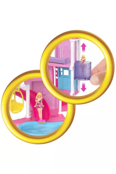 Barbie Mini BarbieLand. Domek i minilalka Mattel