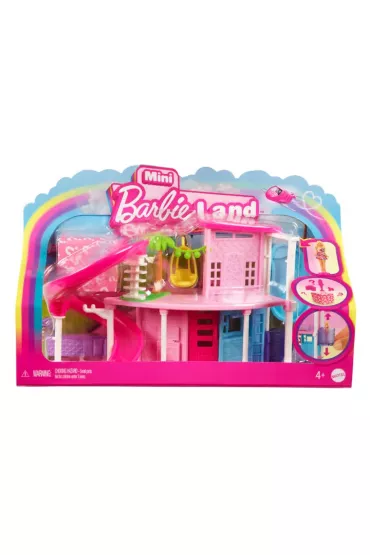Barbie Mini BarbieLand. Domek i minilalka Mattel