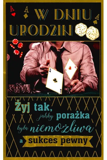 AbCard Kartka okoliczno�ciowa Urodziny U61