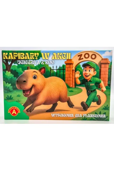 Gra Kapibara w akcji Ucieczka z ZOO ALEXANDER 3158