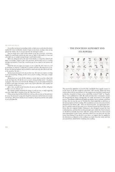 The John Dee Oracle, Wyrocznia Johna Dee, karty do wr�enia - John Matthews