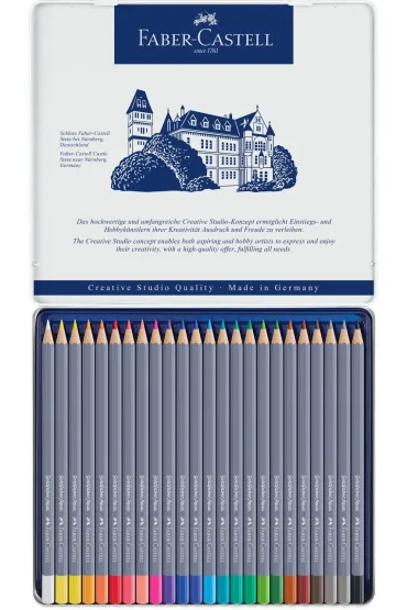 Faber-Castell Kredki akwarelowe Goldfaber 24 szt.