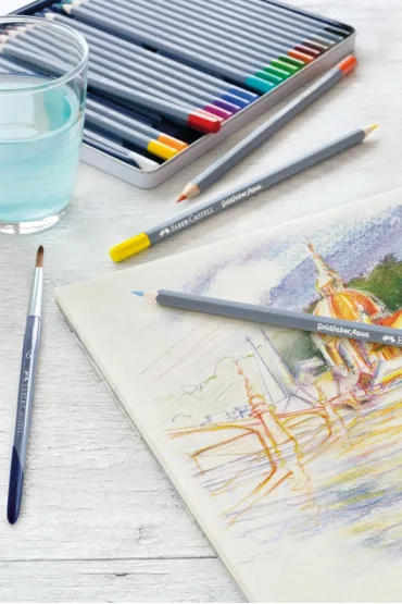 Faber-Castell Kredki akwarelowe Goldfaber 24 szt.
