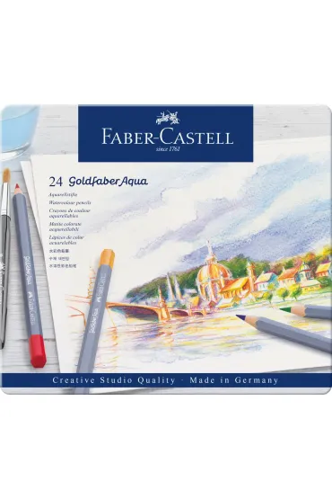 Faber-Castell Kredki akwarelowe Goldfaber 24 szt.