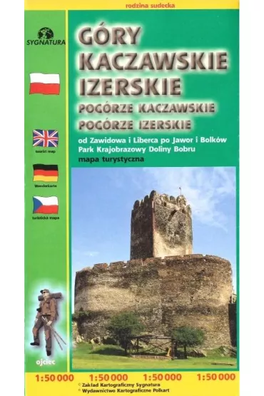 Mapa - G�ry Kaczewskie, Izerskie